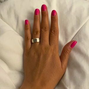 James Avery sterling silver small crosslet ring